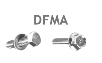 Design with less parts and same functionality: Design For Assembly & Manufacturability